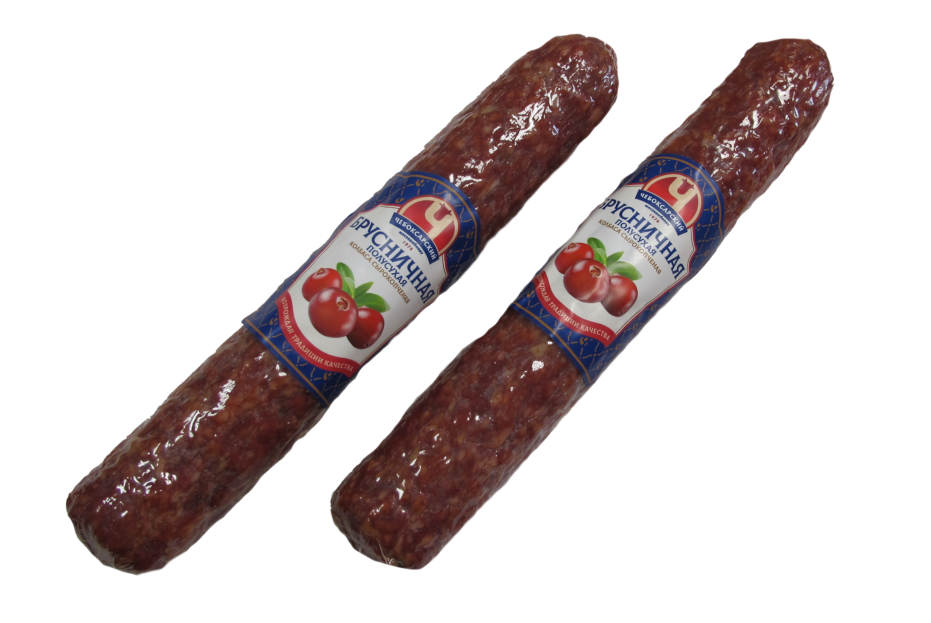 Колбаса сыровяленая Брусничная